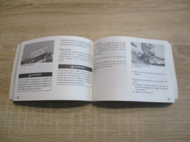 Manuel du propriétaire pour Kawasaki 500 ER5 ER-5