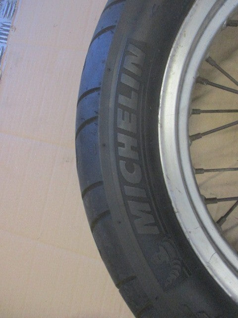 Roue arrière avec pneu MICHELIN très peu roulé pour Yamaha 750 XTZ - 3LD