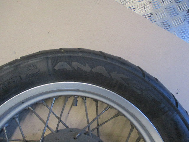 Roue arrière à tambour pneu très bon état Suzuki 750 DR - 800 DR - SR41A - SR42A
