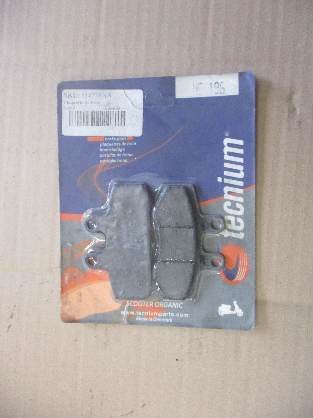 Plaquettes de frein avant pour Honda 125 MTX - MTXR - TC02