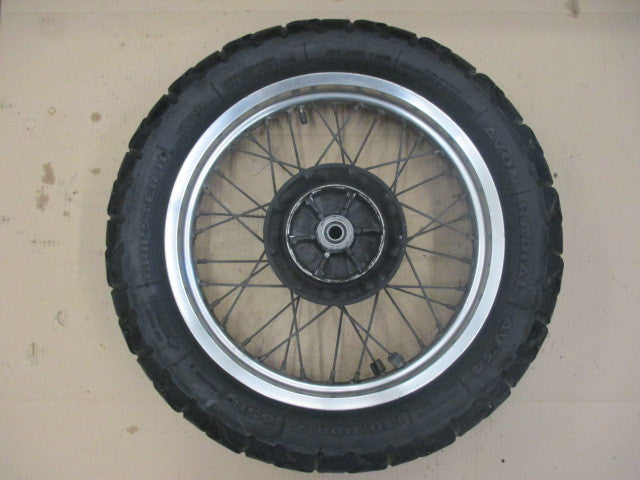 Roue arrière pour Kawasaki 650 KLR - KL650A avec demarreur