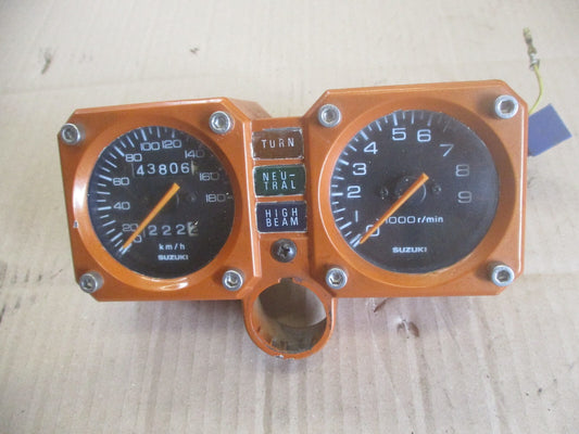 Bloc compteur compte tours pour Djebel Suzuki 600 DR - 650 DR - SN41A - SP41A