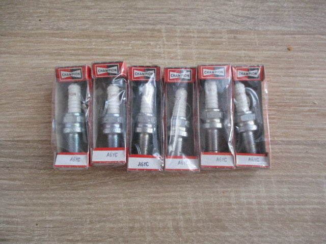 6 Bougies CHAMPION A6YC Neuves
