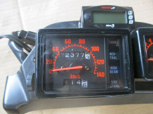 Bloc compteur compte tours + indicateur Koso pour Honda 125 NX Transcity - JD12