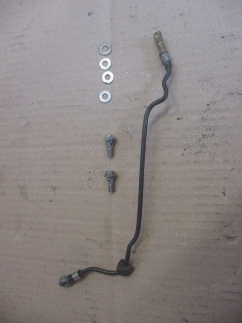 Tuyauterie d'alimentation moteur huile 2 temps + vis Kawasaki 125 KE - K1 - KS