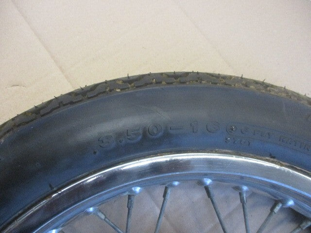 Roue arrière avec pneu très peu roulé pour Suzuki 125 GN - NF41A
