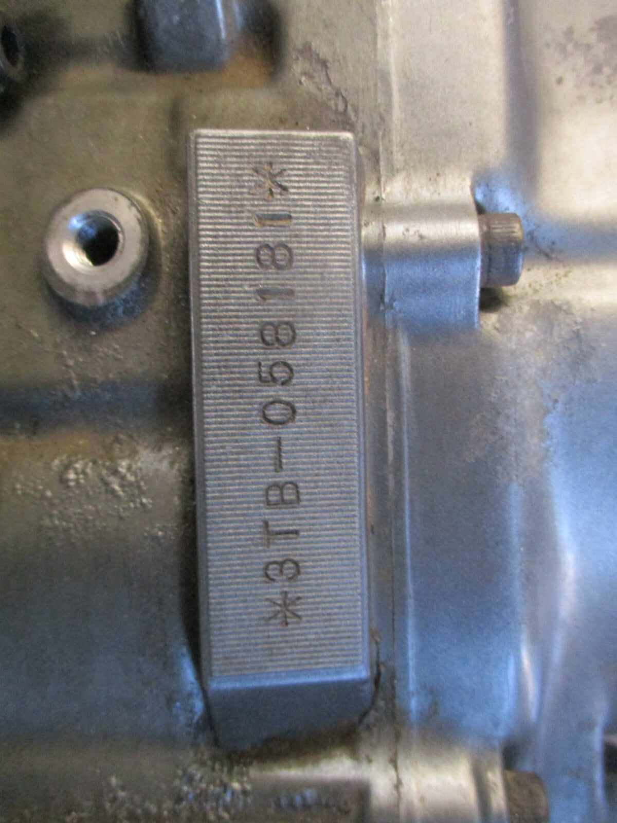 Moteur Yamaha 600 XTE - 3TB - commande d'embrayage sur carter moteur G