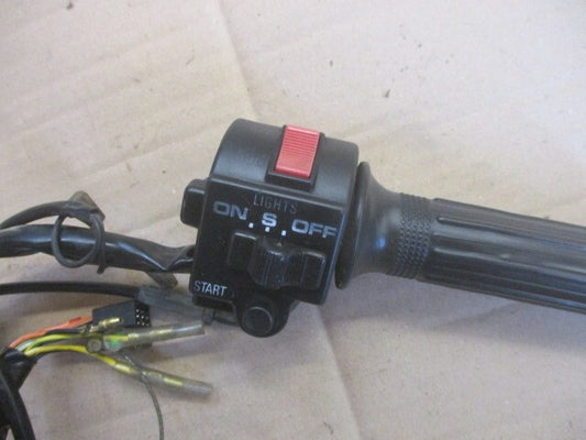 Poignée d'accélérateur + cocotte + cable d'accélérateur Suzuki 125 GN - NF41A