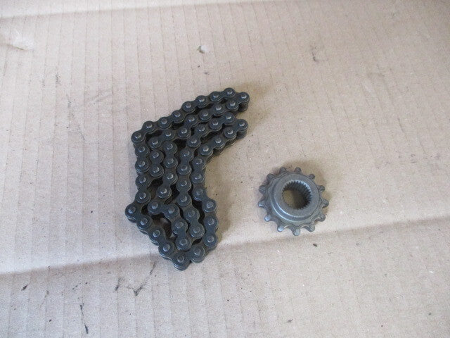 Pignon + chaine de demarreur pour Honda 125 CM - JC05