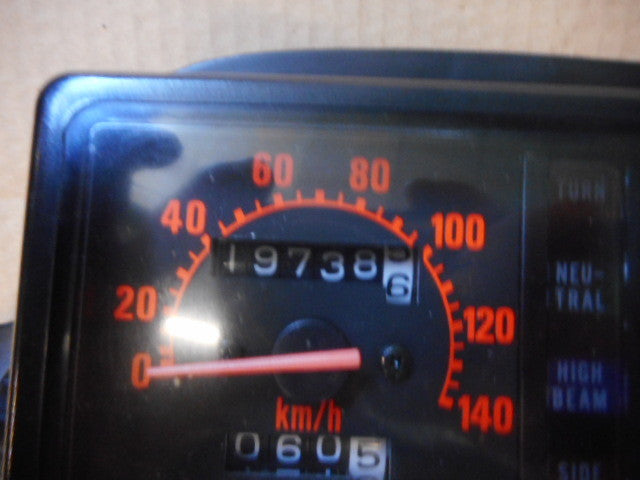 Bloc compteur compte tours - 19738 kms - pour Honda 125 NX Transcity - JD12