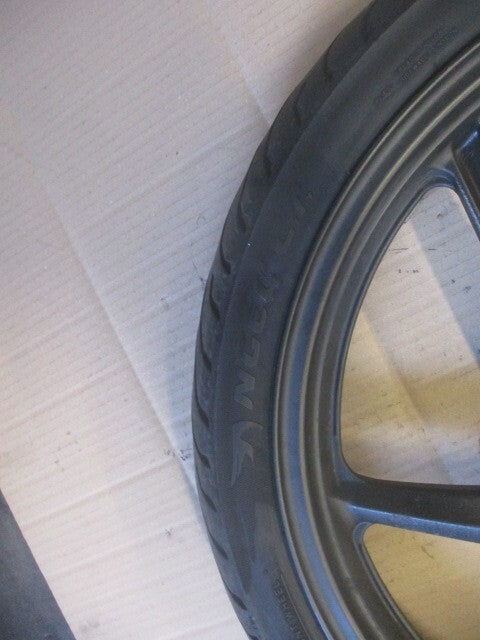 Roue avant avec pneu peu roulé pour Honda 125 CBF - JC40A