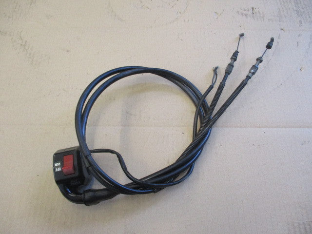 Cocotte droite + cables d'accélérateur pour Yamaha 600 XTE - 3TB