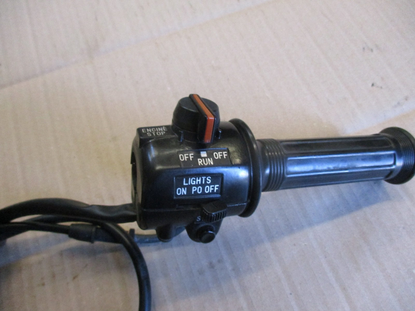Poignée d'accélérateur + cocotte + cable pour Yamaha 125 SR - 10F