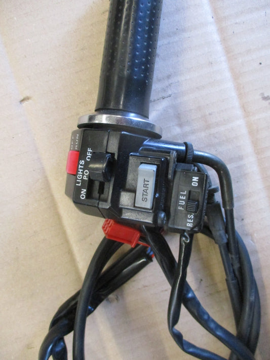 Poignée d'accélérateur + cable + cocotte pour Yamaha 535 XV Virago - 2YL