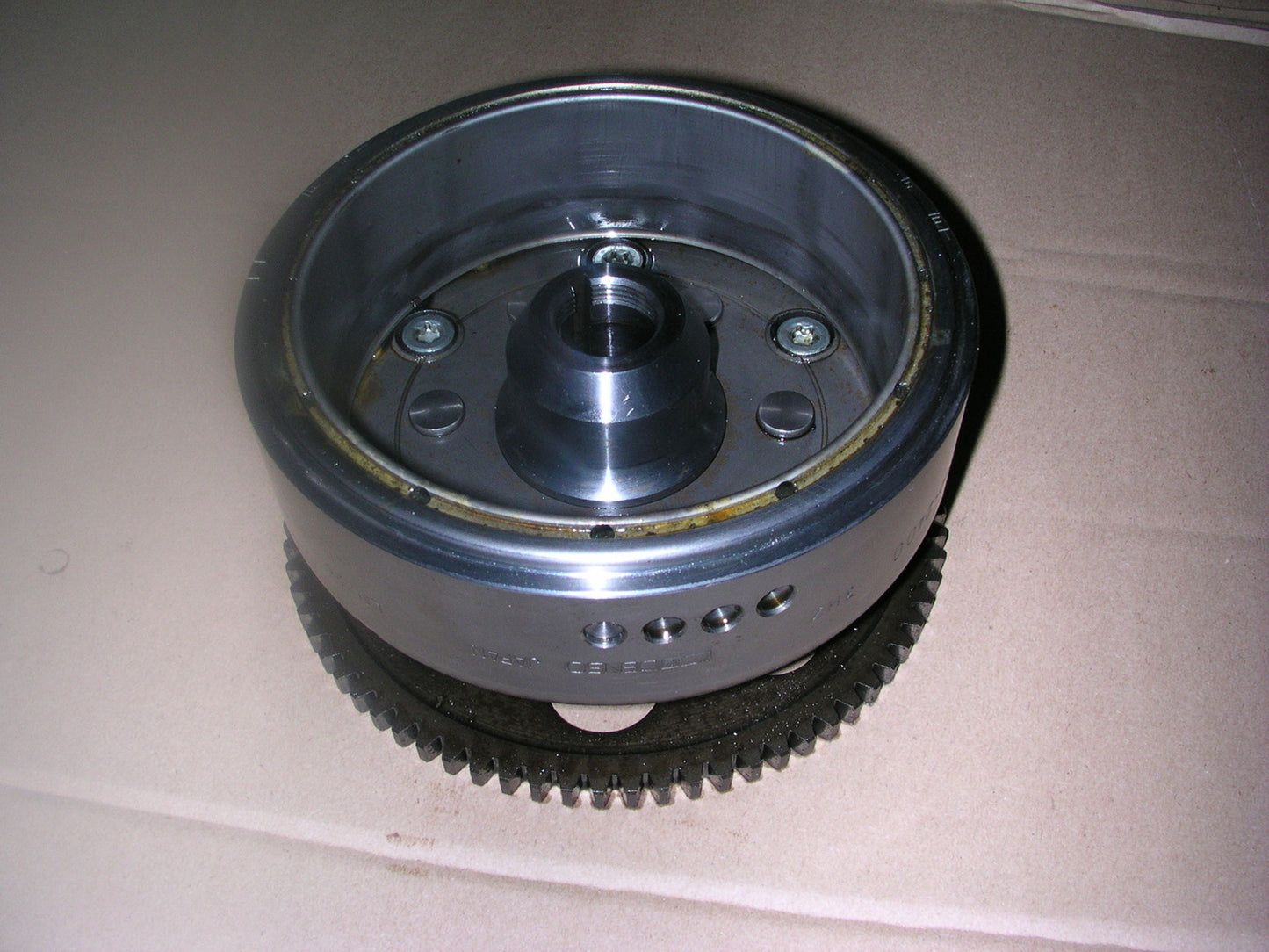 Rotor d'allumage + roue libre de demarreur pour Honda 650 Africa twin - RD03