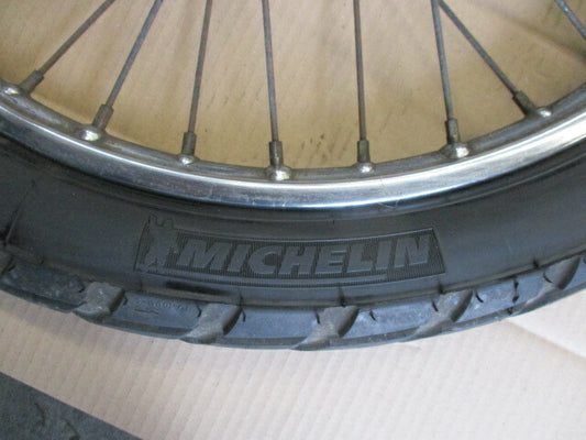 Roue avant avec pneu bon état pour Honda 125 XLR - JD04 - Frein à disque