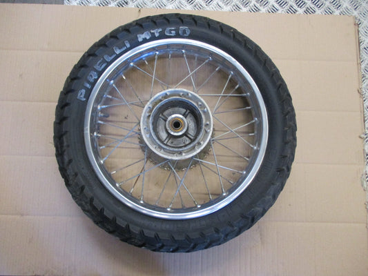 Roue arrière avec pneu peu roulé pour Honda 125 XR - JD19A - JD1911