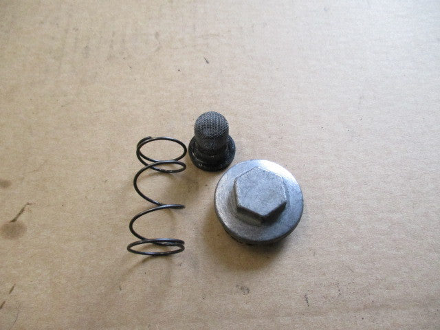 Bouchon de vidange d'huile + crépine pour Honda 200 XLR - MD06