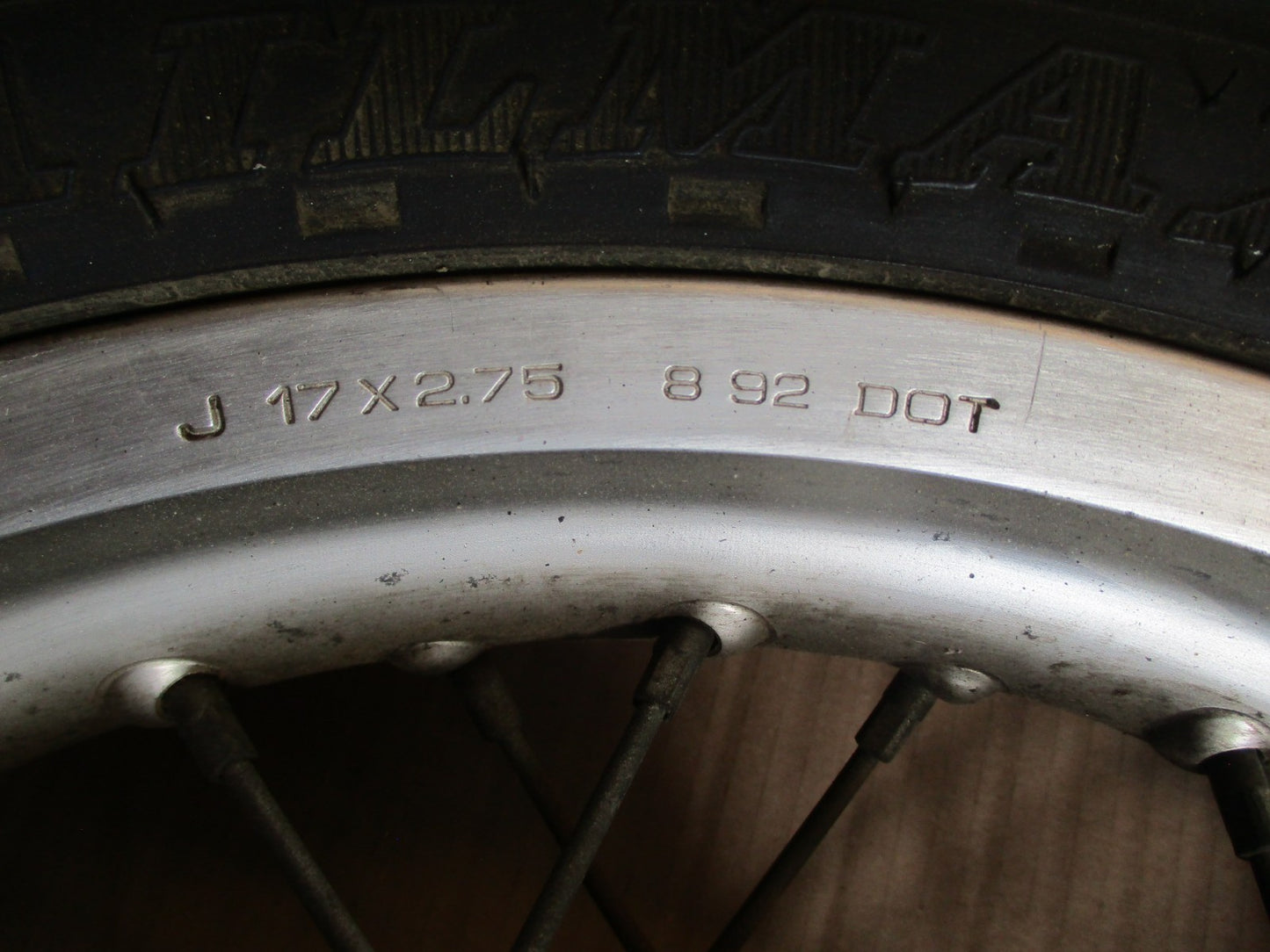 Roue arrière pour Yamaha 660 XTZ - 3YF