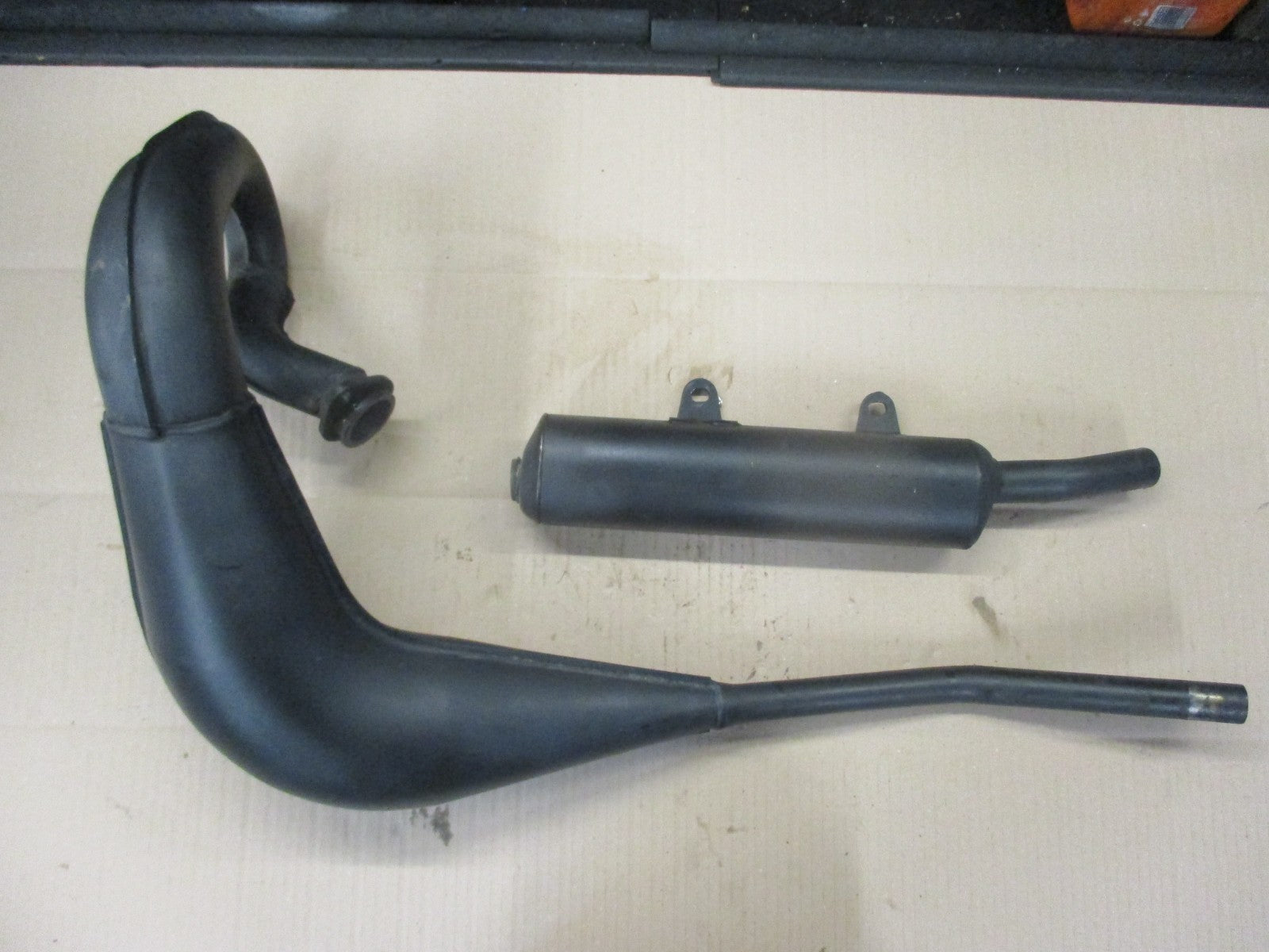 Pot de détente + silencieux absoption pour Kawasaki 125 KMX - MX125B