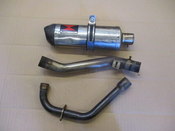 Ligne d'échappement veuve noire pour Honda 125 CBR - JC34