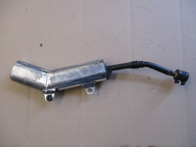 Silencieux Gas Gas monté sur Yamaha 125 DTR DTRE