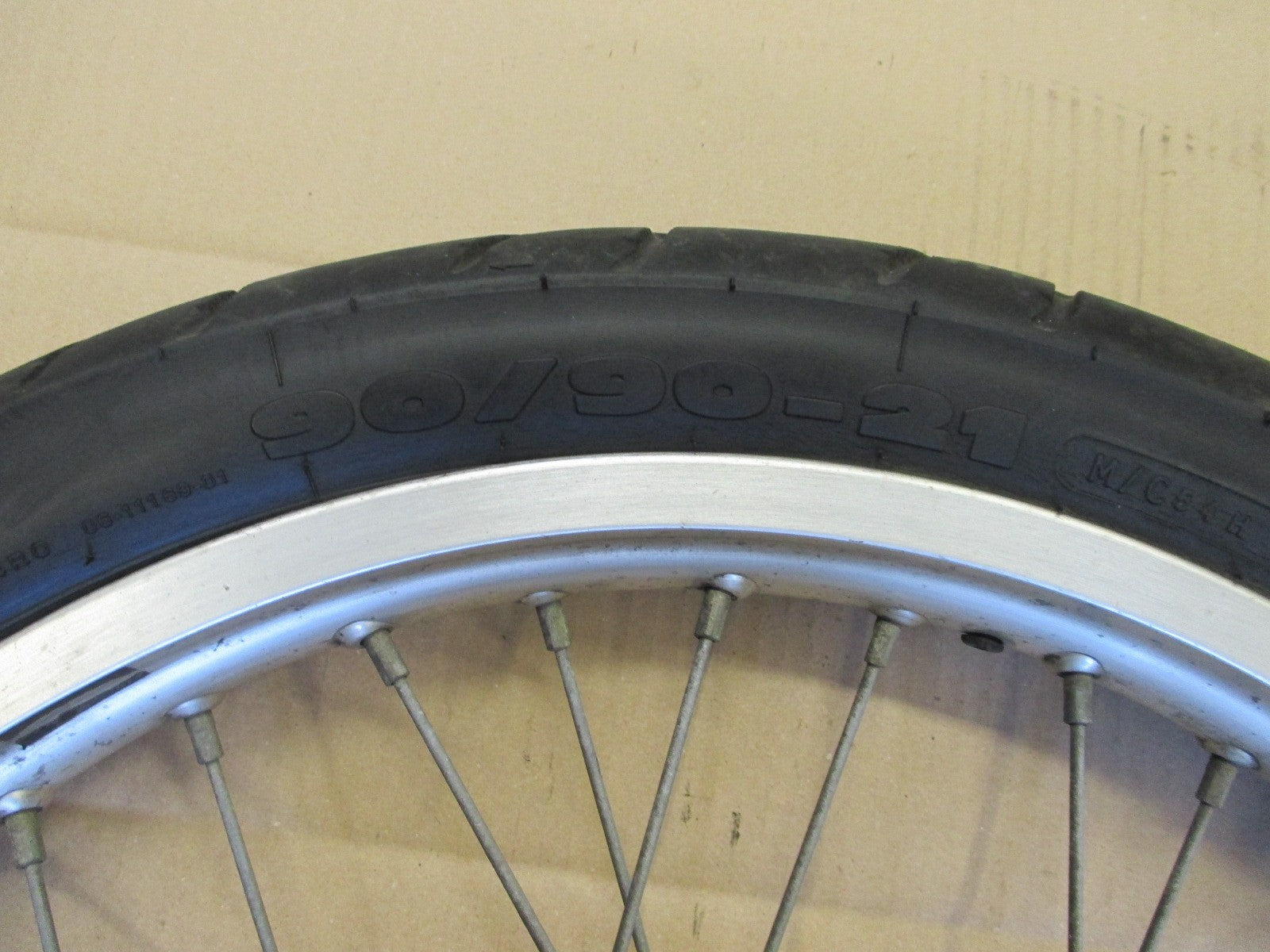 Roue avant 1.85x21 couleur alu pour Honda 600 Transalp - PD06