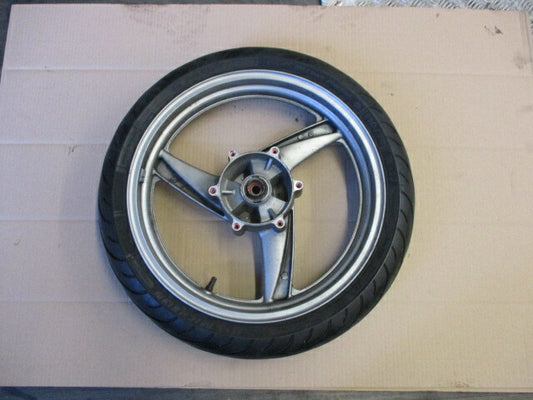 Roue avant avec pneu MICHELIN très peu roulé pour Kawasaki 500 ER5 ER-5