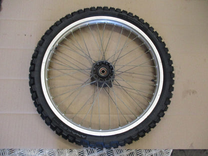 Roue avant avec pneu MICHELIN neuf Honda 125 MTX - JD07 - Frein avant à disque