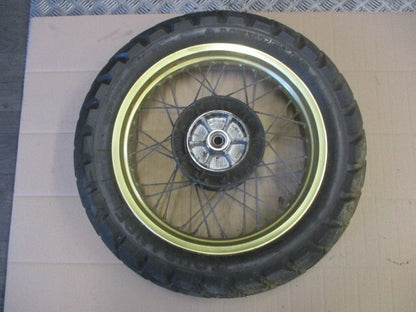 Roue arrière avec pneu très peu roulé pour Kawasaki 600 650 KLR