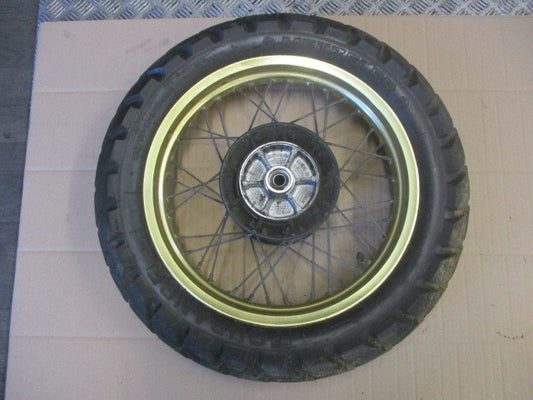 Roue arrière avec pneu très peu roulé pour Kawasaki 600 650 KLR