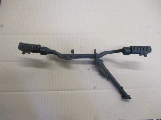 Platine cales pieds avant + béquille latérale pour Honda 125 CM T - 1978/1981