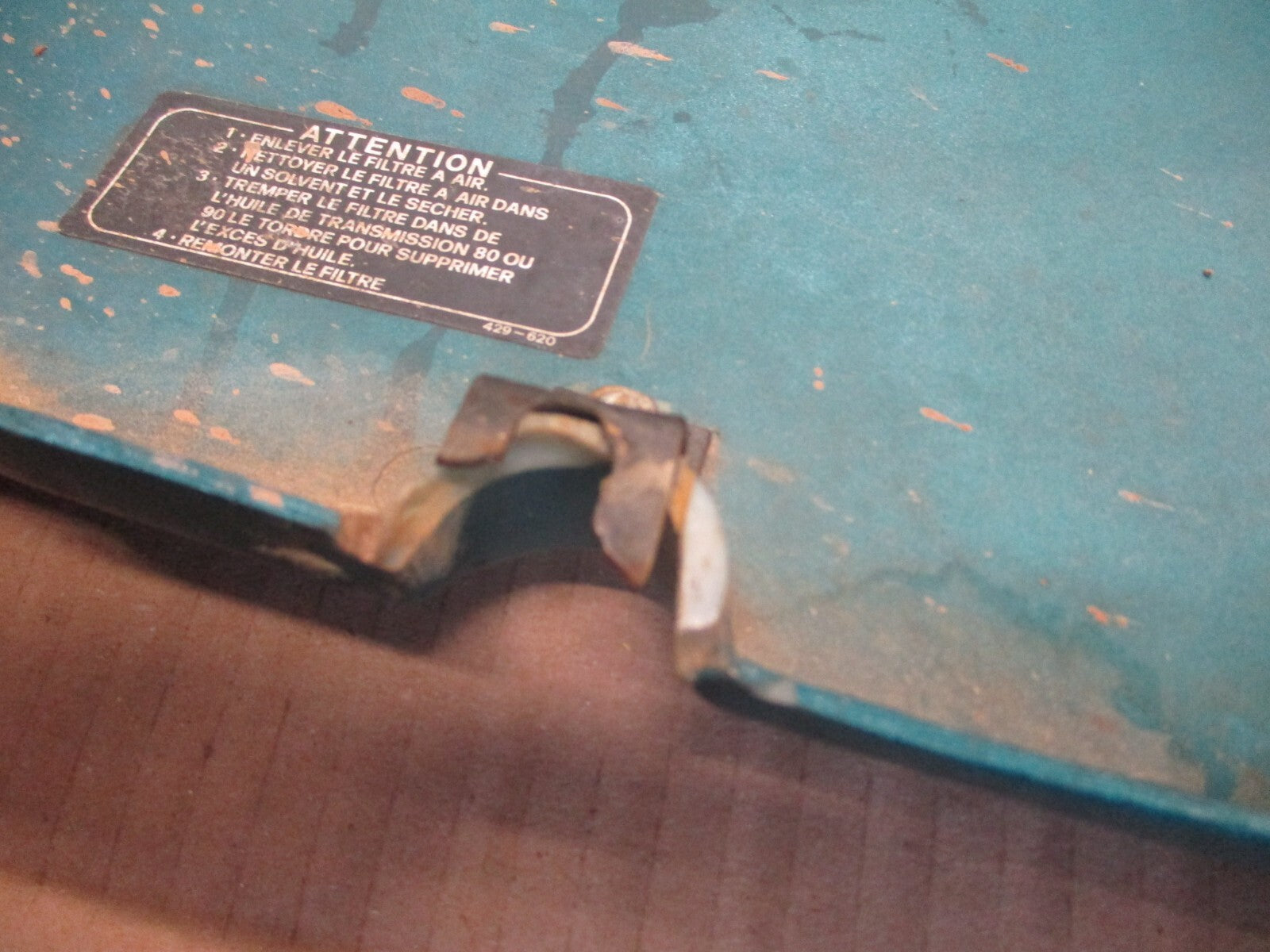 Cache latéral gauche pour Honda 125 NX Transcity - JD12