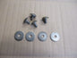 Vis de fixation caches chromés de couvres culbuteurs pour Suzuki 125 GZ Marauder