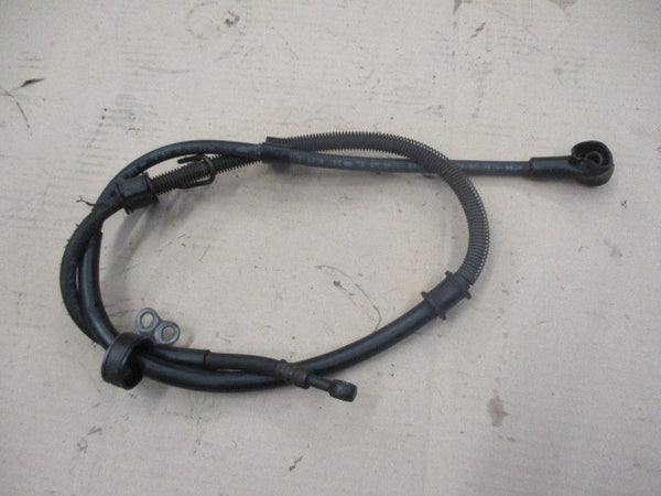 Tuyauterie de frein avant pour Kawasaki 650 KLR - KL650A avec demarreur