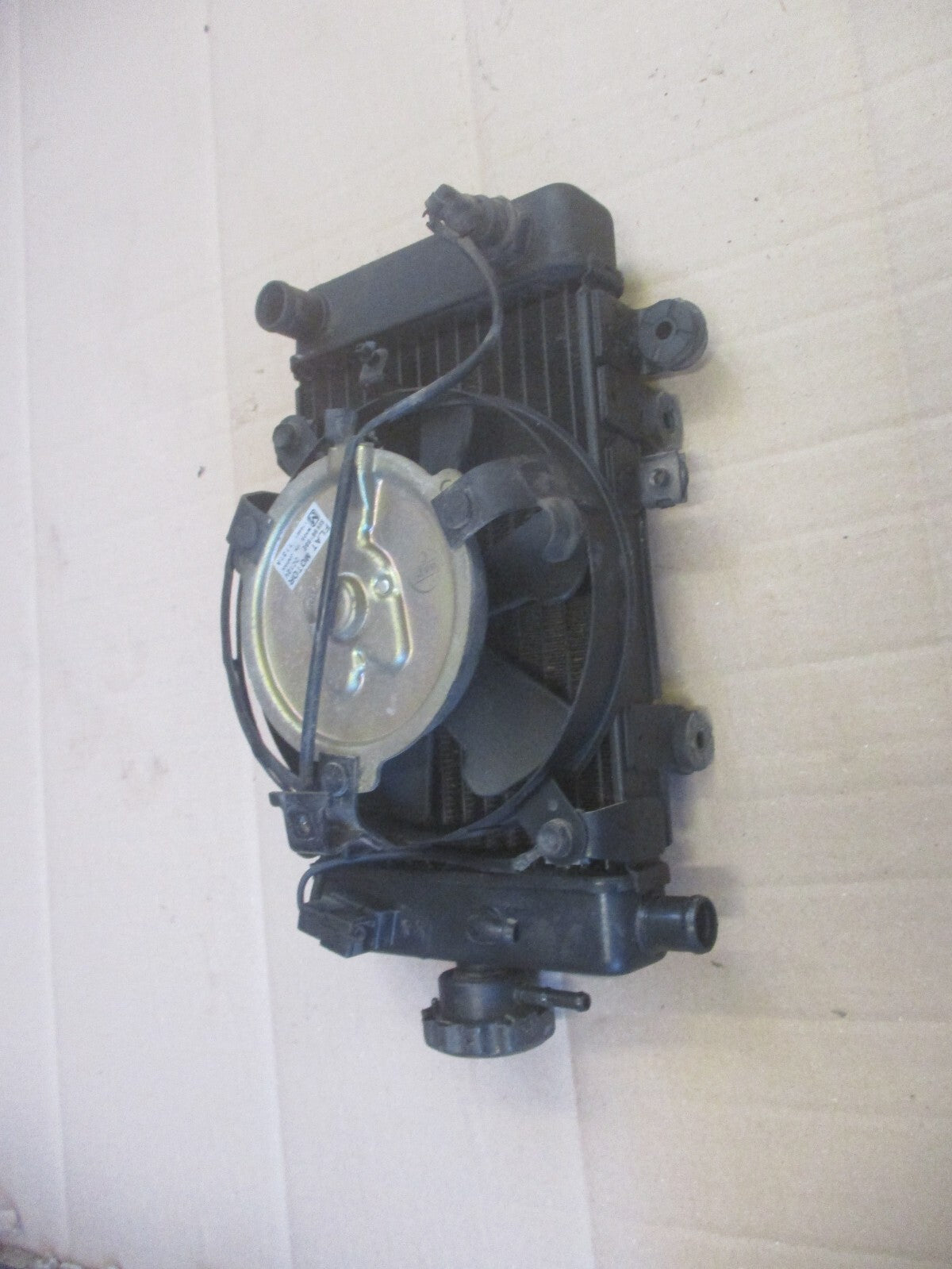 Radiateur d'eau droit + ventillateur pour Honda 650 XLV Transalp - RD10A - RD11A