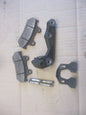 Support étrier de frein avant + plaquettes Honda 600 XLL - XLM - XLLM - PD04