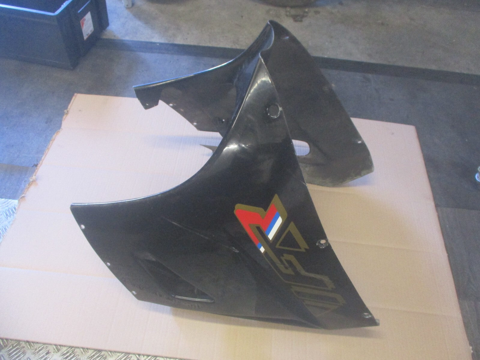 Flancs de carénage + sabot en fibre Honda 750 VFR - RC36 Phase 1 - 1990/1993