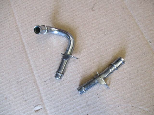 Tuyauteries chromées d'eau pour Honda 750 Africa twin - XRV - RD04