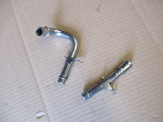 Tuyauteries chromées d'eau pour Honda 750 Africa twin - XRV - RD04