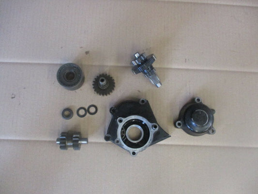 Pignonnerie de demarreur + carters pour Honda 600 XLL - XLM - XLLM - PD04