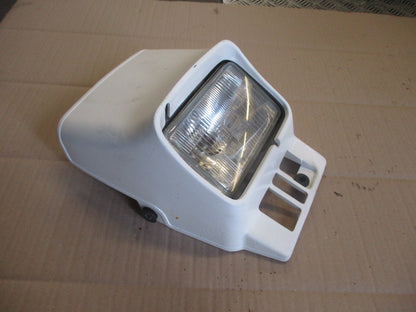 Tête de fourche + phare pour Yamaha 125 DTLC - 10V
