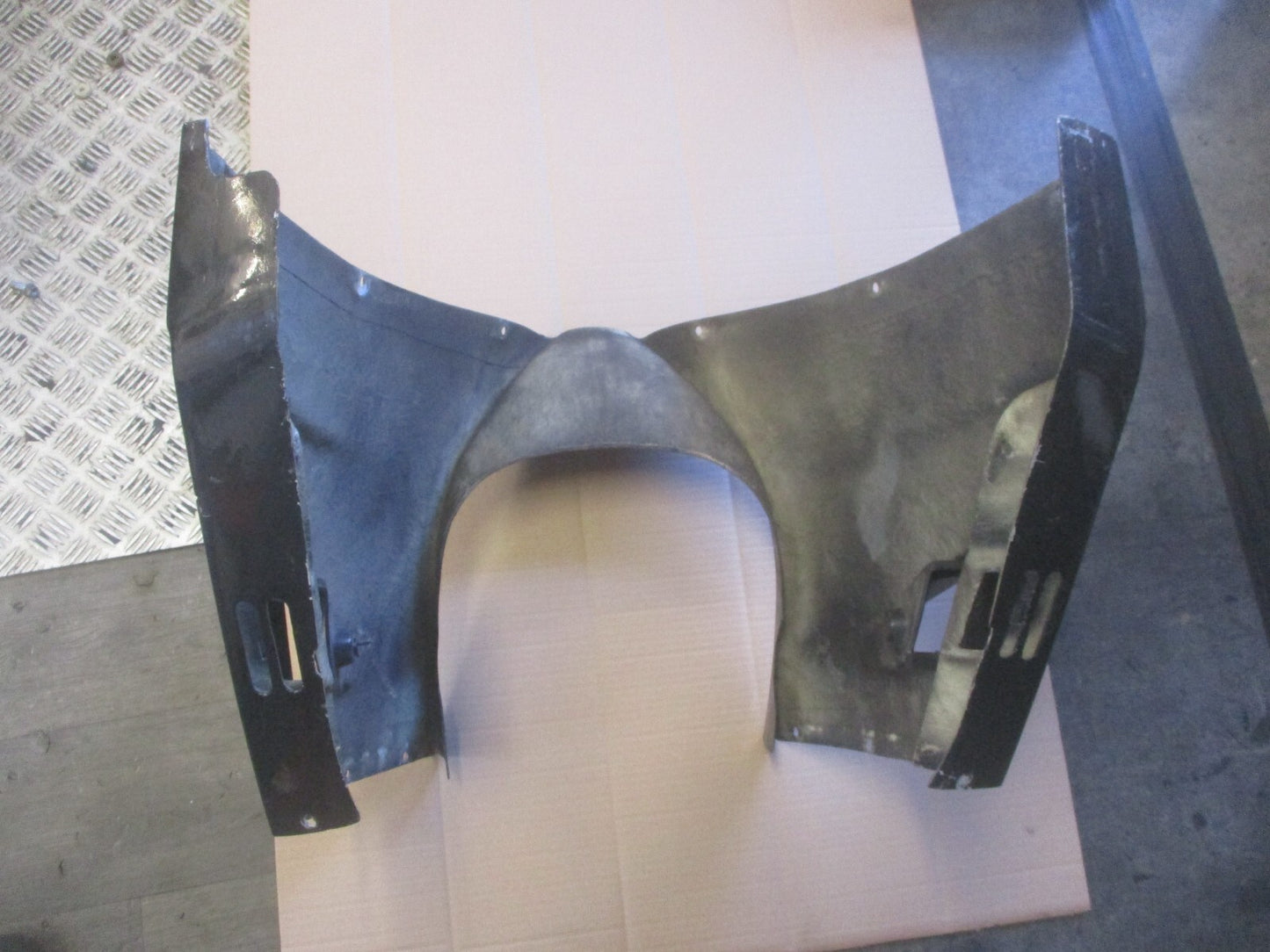Flancs de carénage + sabot en fibre Honda 750 VFR - RC36 Phase 1 - 1990/1993