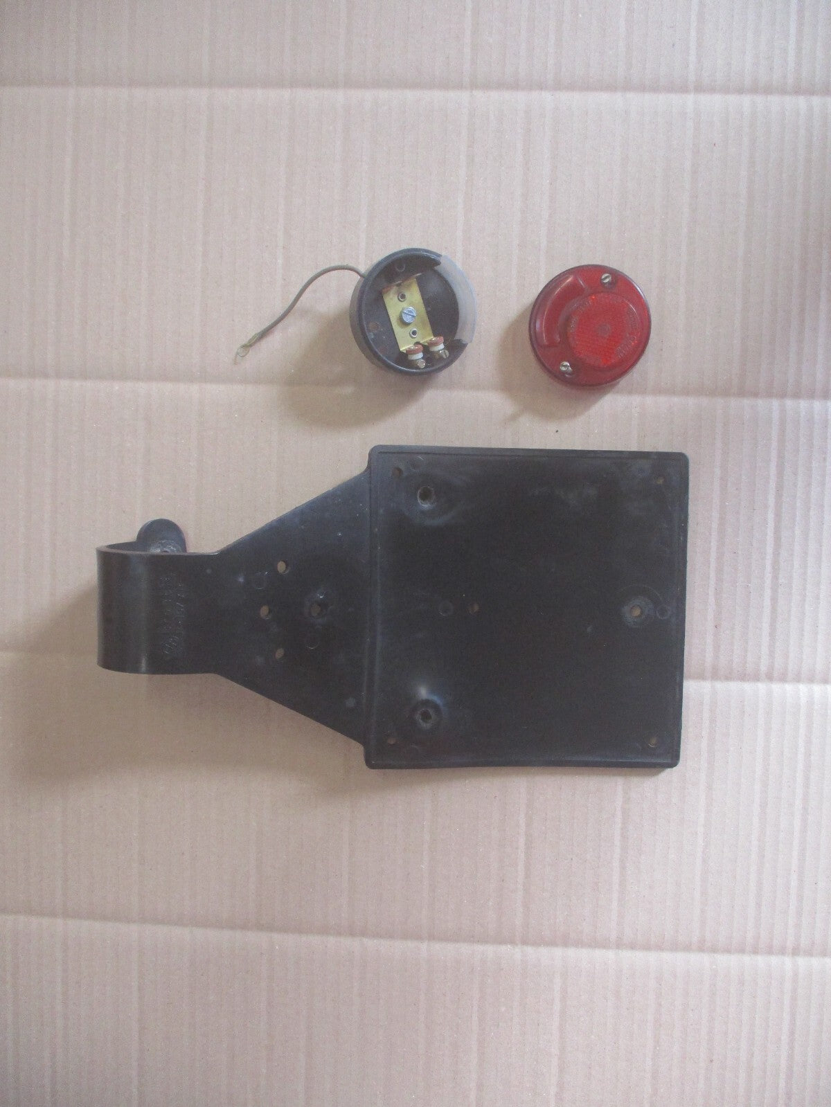 Bavette + feu arrière trial Suzuki Honda Yamaha 125 XLS XLR TY XT TL TLR DTMX TS