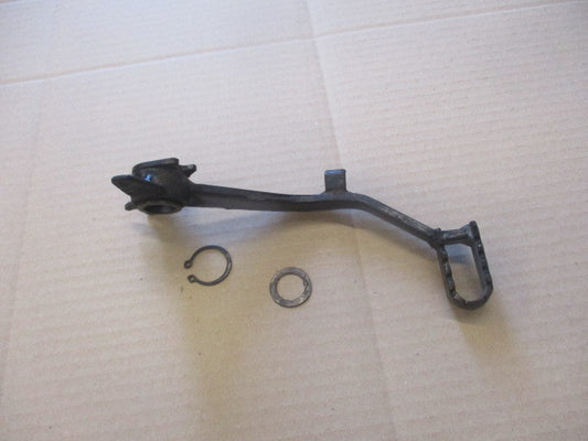 Pédale de frein arrière + entretoise + circlips pour Kawasaki 125 KE - K1 - KS