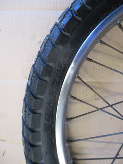 Roue avant avec pneu très peu roulé pour Yamaha 125 DTMX - 2A8