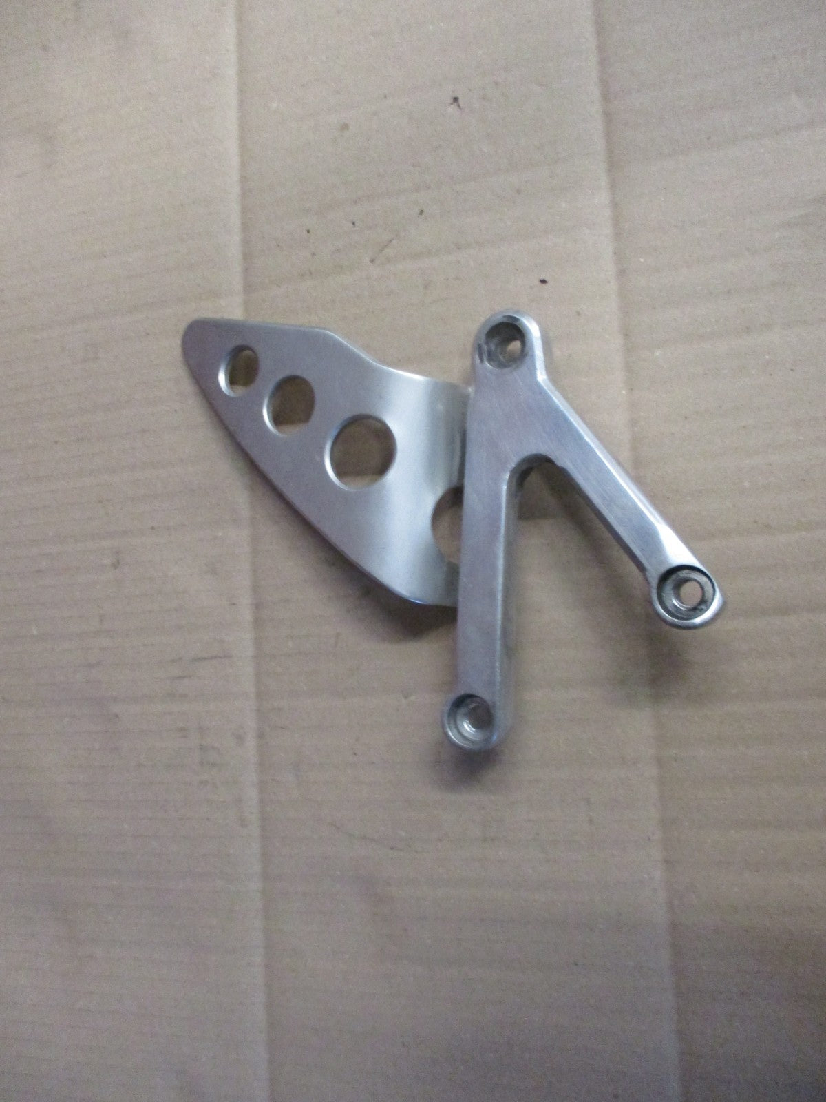Platine cale pied pilote gauche pour Yamaha 125 TZR - 4FL
