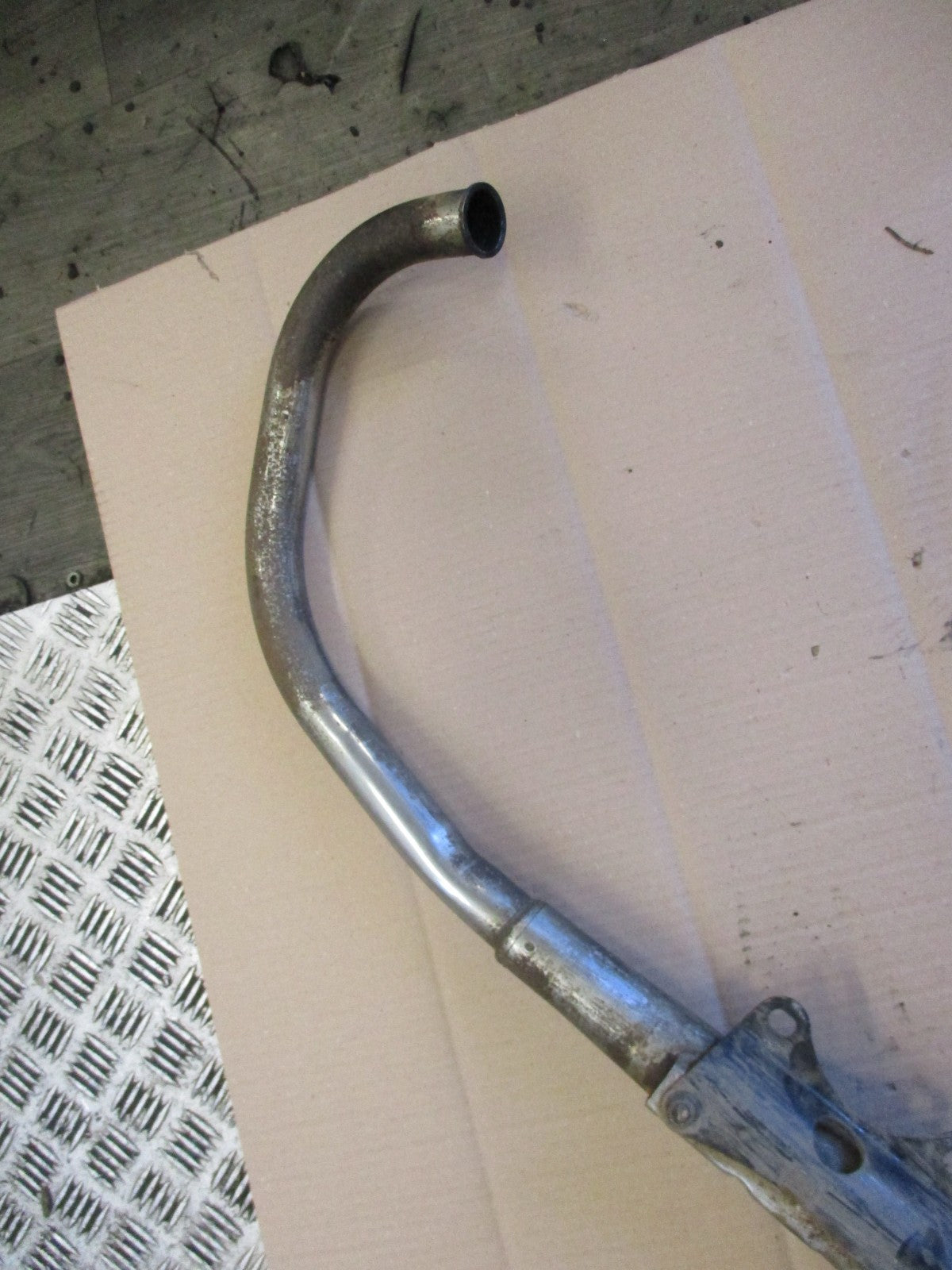 Pot d'échappement droit pour Honda 125 CBT - CB125T - 125 Twin