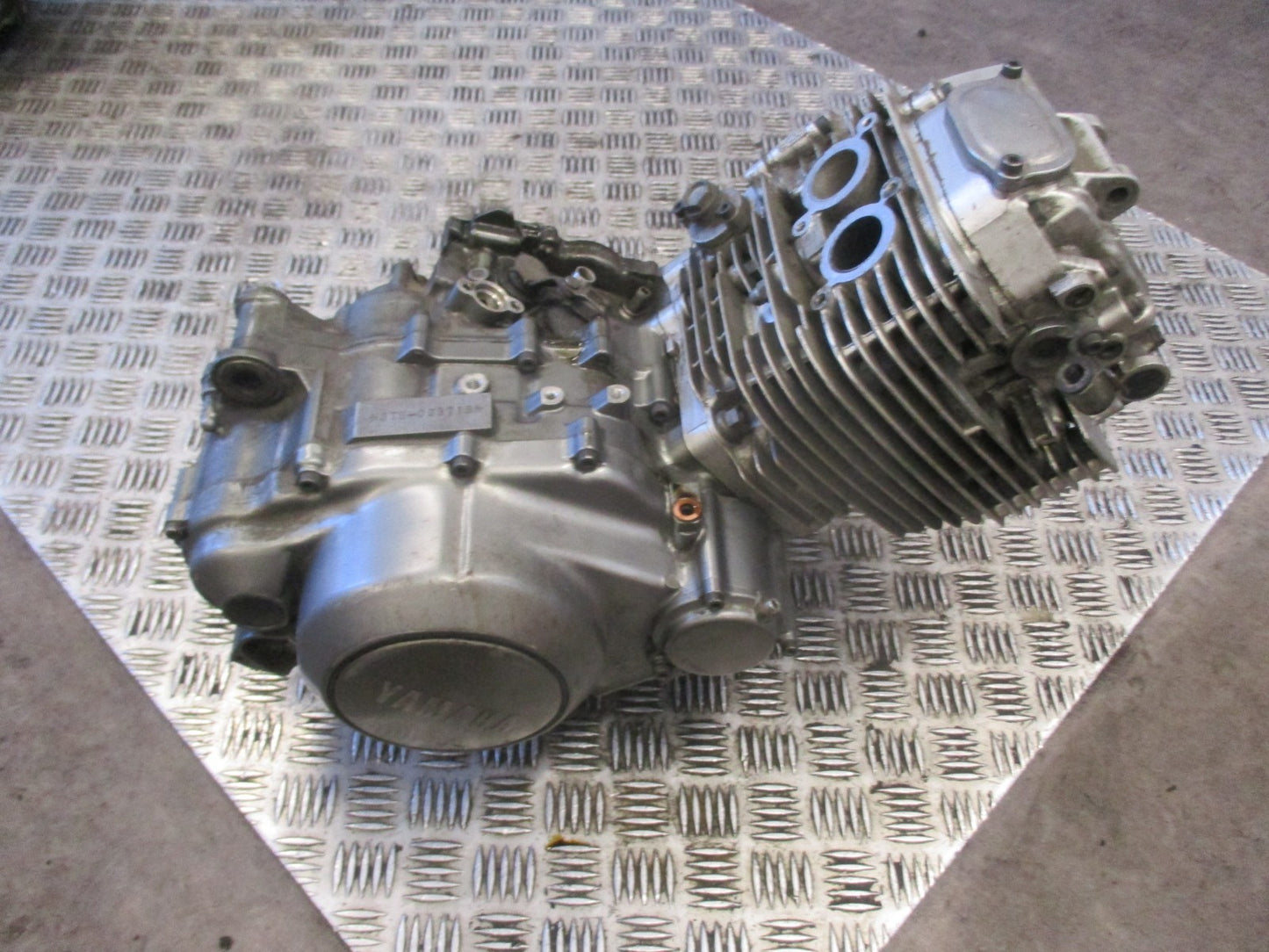 Moteur Yamaha 600 XTE - 3TB - commande d'embrayage sur carter moteur coté gauche