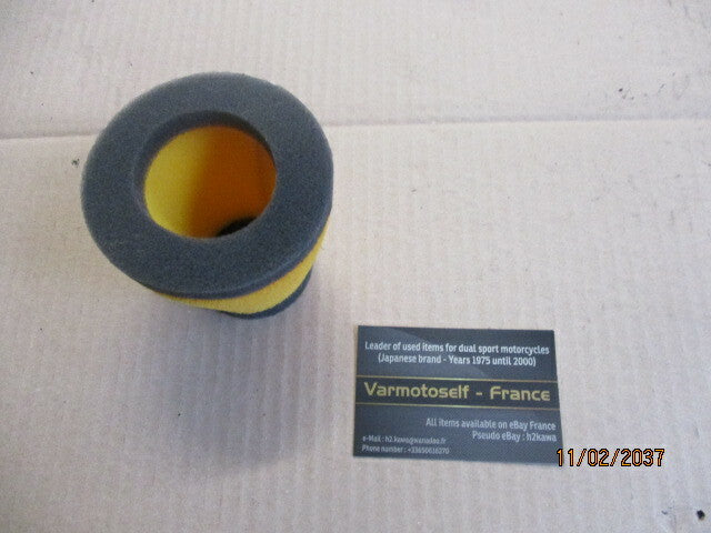 Mousse de filtre à air NEUVE pour Yamaha 125 DTMX - 2A8 - Modèle électronique